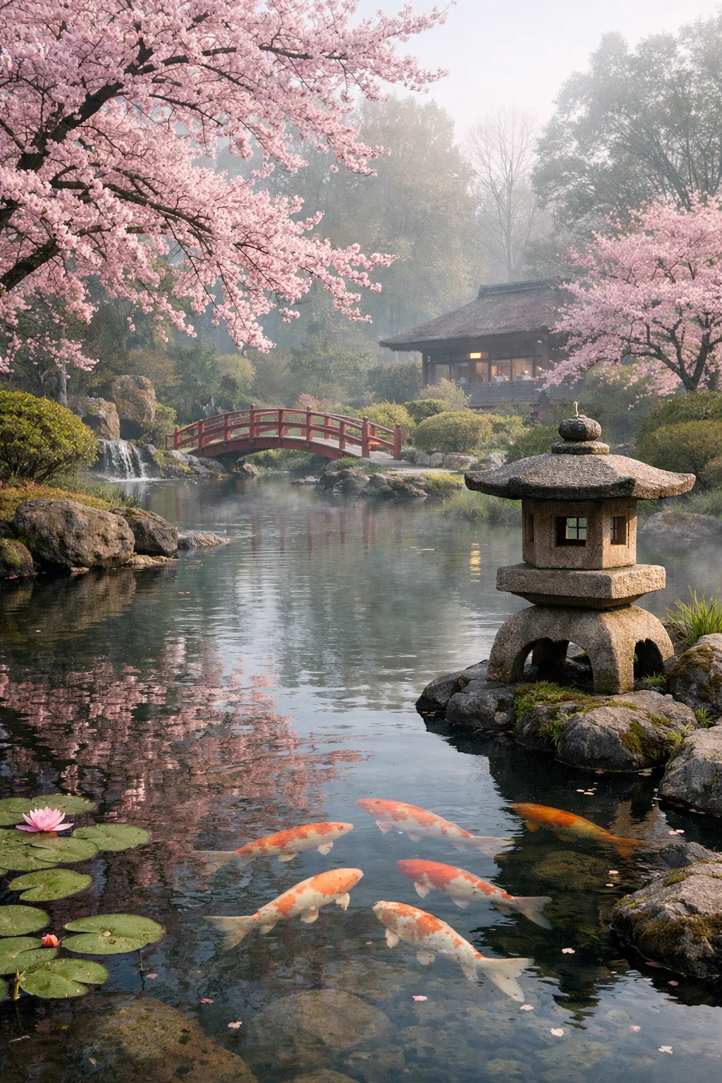 Japanese Garden — DALL-E 3
