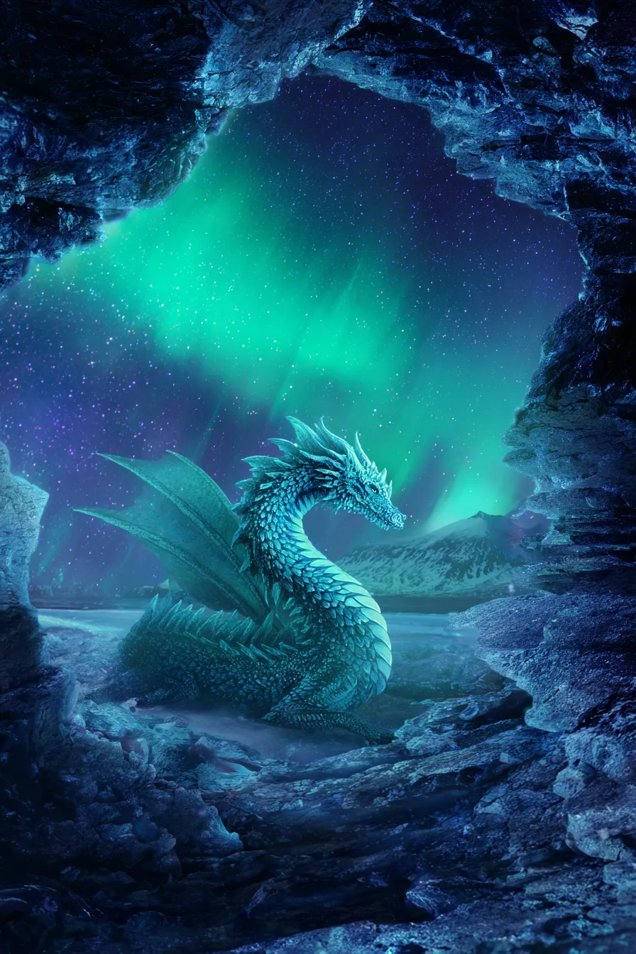 Crystal dragon — GPT Image