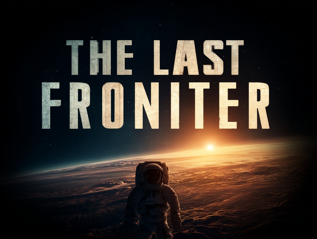 Movie Poster generated by other AI — garbled text