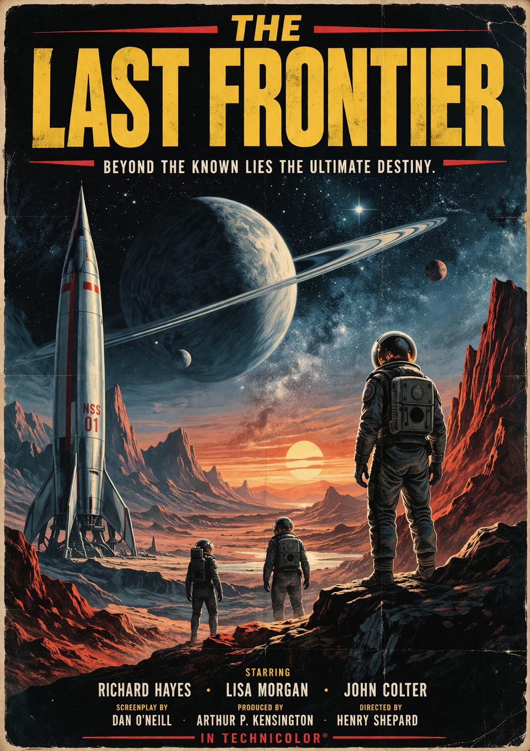 Movie Poster generated by Ideogram AI