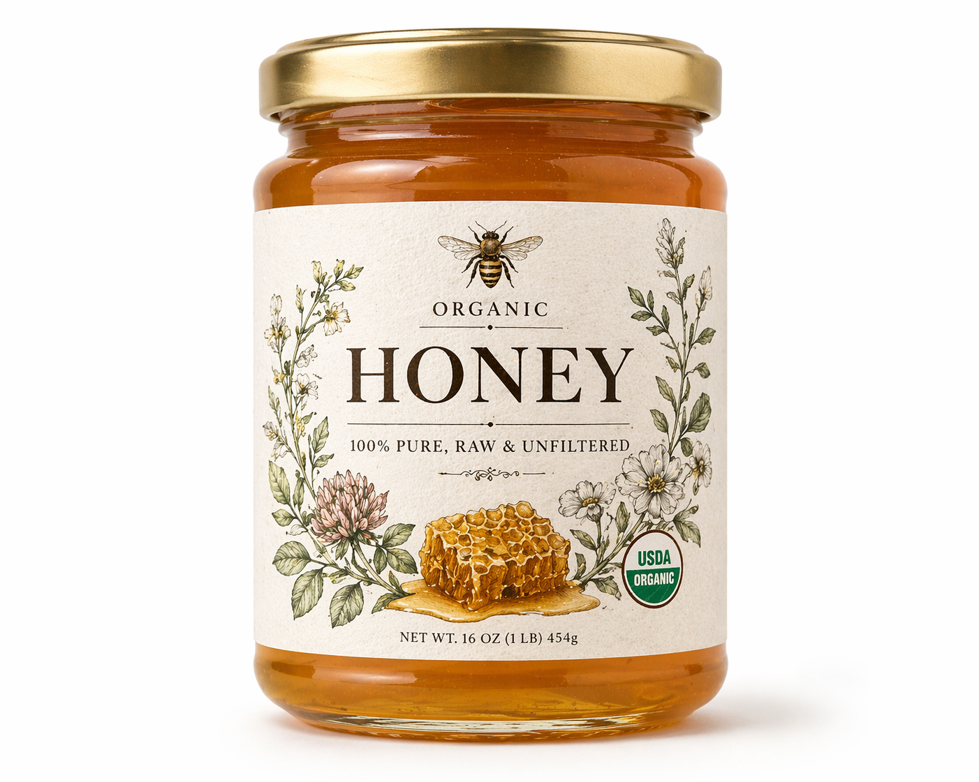 Product Label generated by Ideogram AI