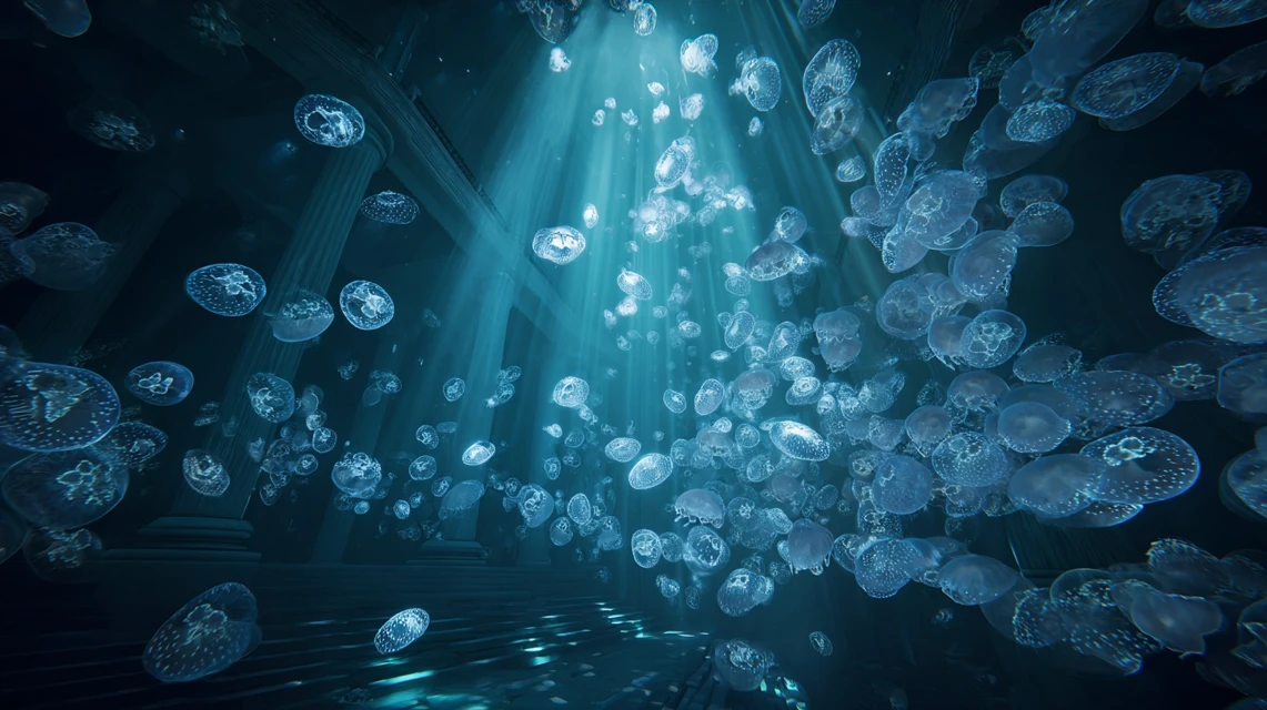 Underwater world — Midjourney